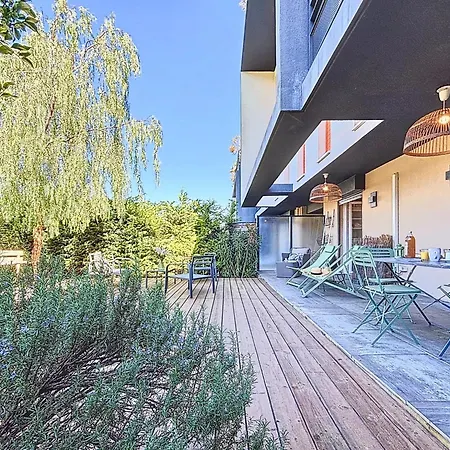 Jardin Signature - Magnifique 2 Pieces - 4 Pers - Piscine - Plages 2km Apartman Antibes