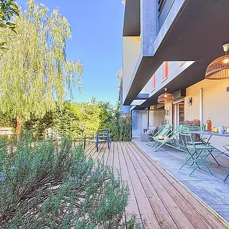 Jardin Signature - Magnifique 2 Pieces - 4 Pers - Piscine - Plages 2km Apartmán Antibes